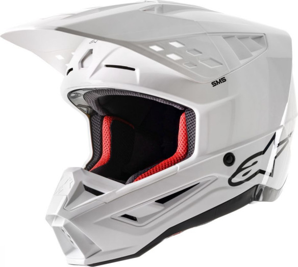 Casca Enduro SM5 Solid White