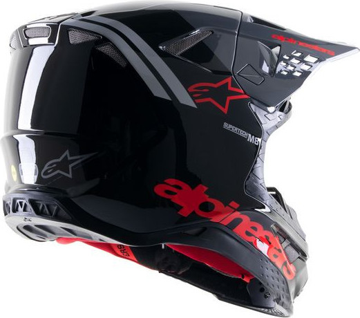Casca Enduro Sm8 Rad2 Black/Red