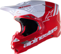 Casca Enduro Sm8 Rad2 Red/White
