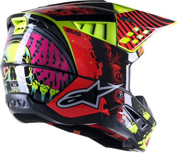 Casca Enduro Sm5 Sol Bk/yl Gl