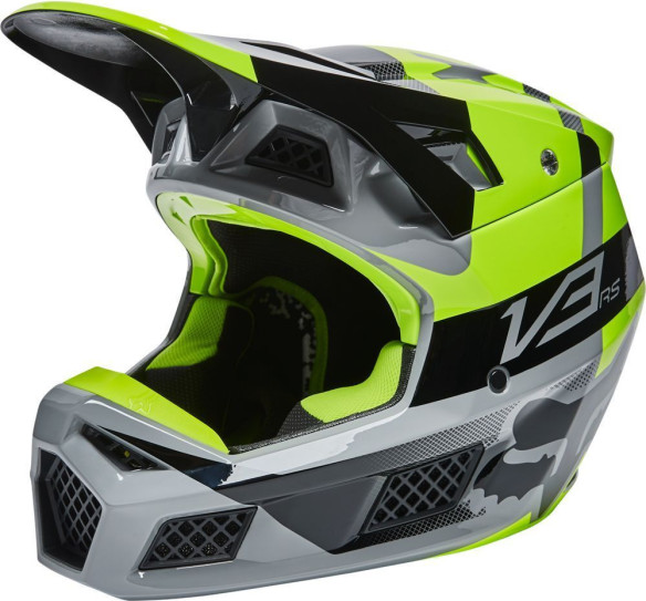 Casca Moto Enduro V3 RS RIET ECE Flo Yellow