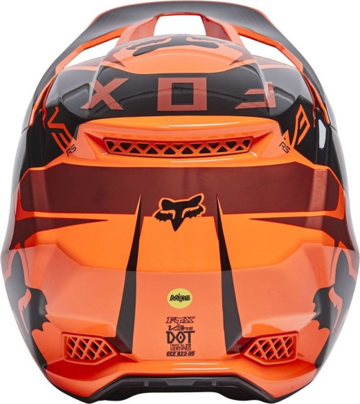 Casca Moto Enduro V3 RS Mirer ECE FLO Orange