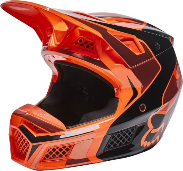 Casca Moto Enduro V3 RS Mirer ECE FLO Orange
