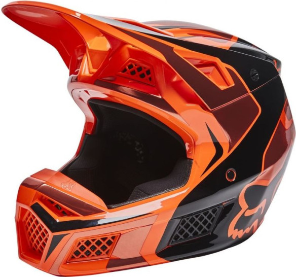 Casca Moto Enduro V3 RS Mirer ECE FLO Orange