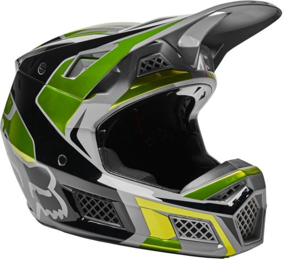 Casca Moto Enduro V3 RS Mirer ECE FLO Yellow