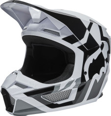 Casca Moto Enduro V1 Lux Black/White