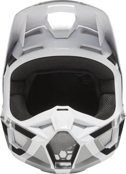 Casca Moto Enduro V1 Lux Black/White