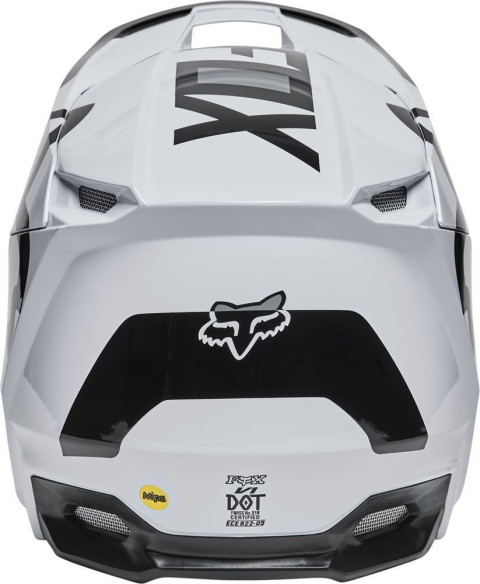 Casca Moto Enduro V1 Lux Black/White