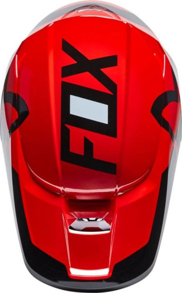 Casca Moto Enduro V1 Lux Fluo Red