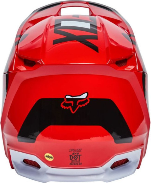 Casca Moto Enduro V1 Lux Fluo Red
