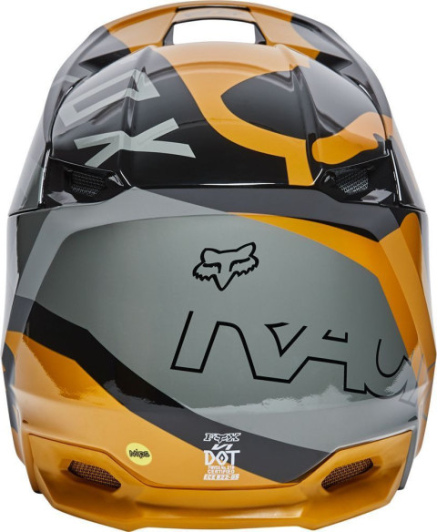 Casca Moto Enduro V1 Skew Black/Gold