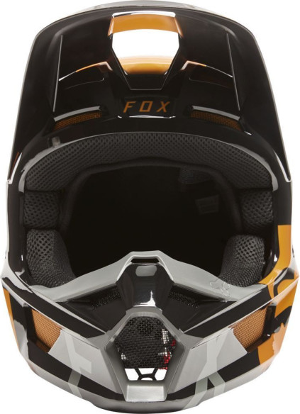 Casca Moto Enduro V1 Skew Black/Gold