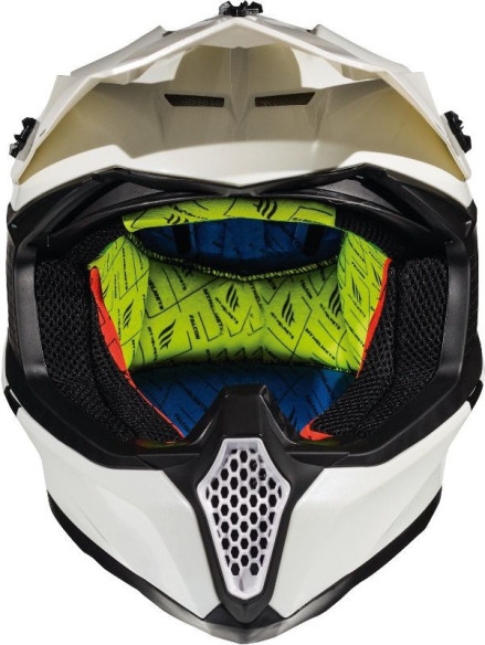 Casca Moto Enduro Falcon Solid A0 White