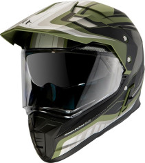 Casca Moto MX Synchrony Duosport SV Black/ Military Green