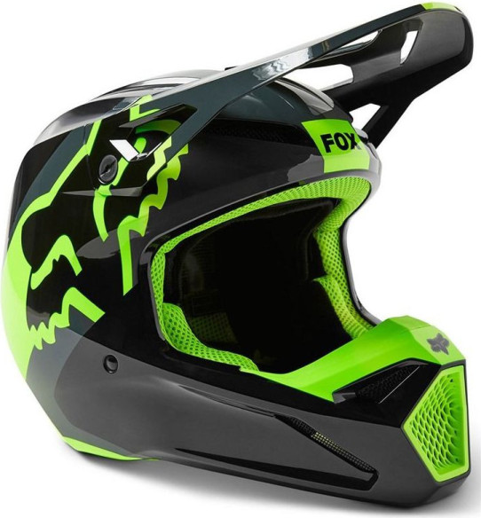 Casca Moto MX V1 XPOZR Dot/Ece Black/Green 23