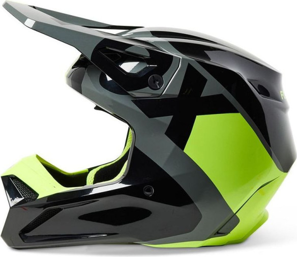 Casca Moto MX V1 XPOZR Dot/Ece Black/Green 23