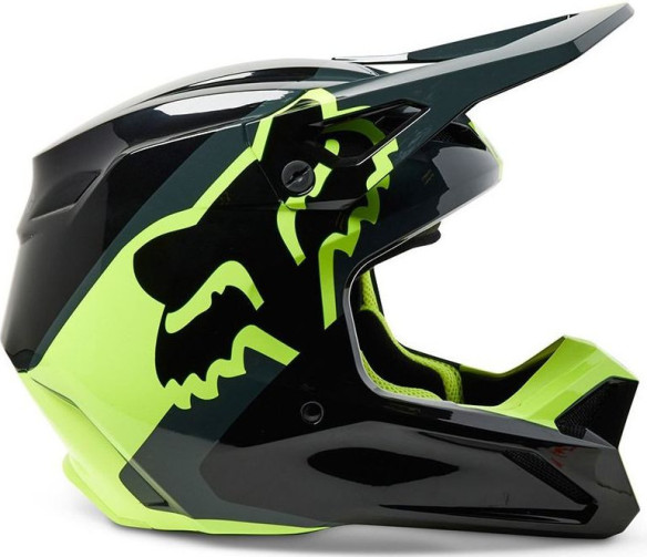 Casca Moto MX V1 XPOZR Dot/Ece Black/Green 23