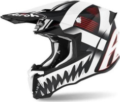 Casca Moto MX/Enduro Twist 2.0 Mask Black/White 24