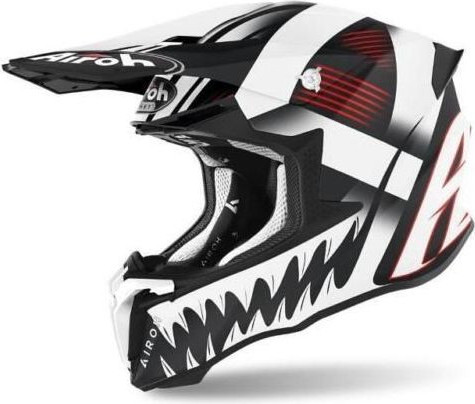 Casca Moto MX/Enduro Twist 2.0 Mask Black/White 24