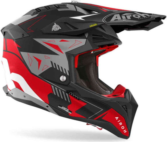 Casca Moto Mx/Enduro Aviator 3 Spin Red Matt 24
