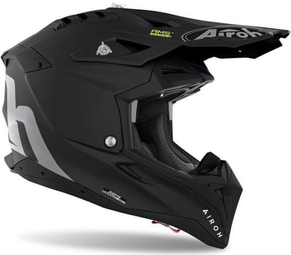 Casca Moto MX Aviator 3 Full Carbon Edition Black Matt