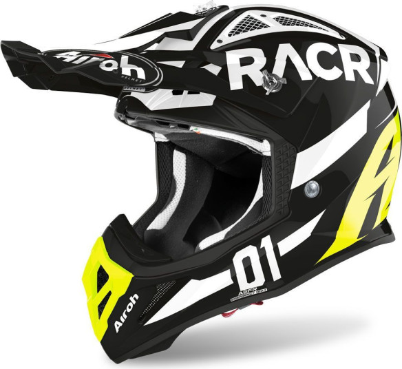 Casca Moto MX Aviator Ace Racer Gloss