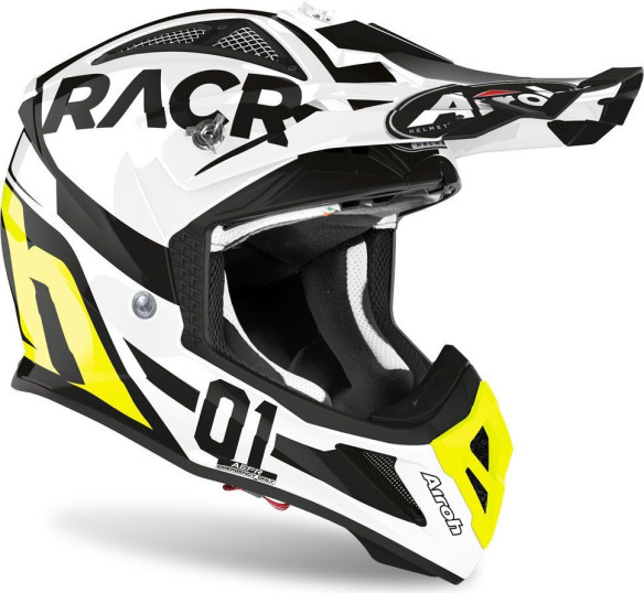 Casca Moto MX Aviator Ace Racer Gloss
