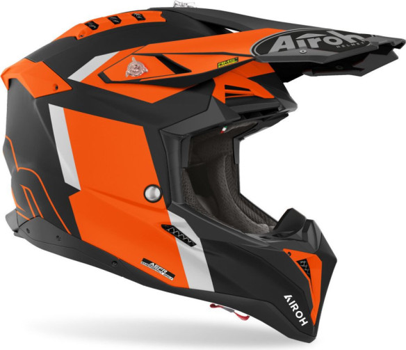 Casca Moto Mx/Enduro Aviator 3 Glory Orange Matt 24