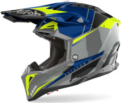 Casca Moto Mx/Enduro Aviator 3 Push Blue 24