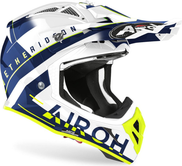 Casca Moto Enduro Aviator Ace Amaze Blue Gloss 23