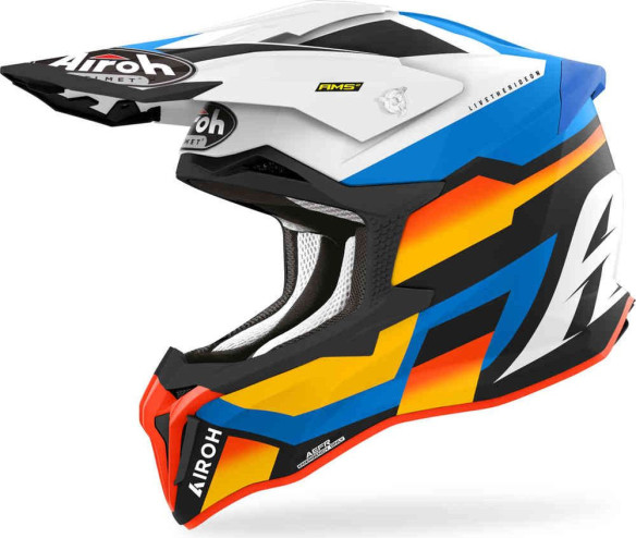 Casca Moto MX/Enduro Strycker Glam Blue Matt 24