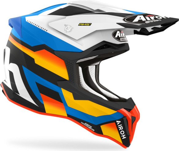 Casca Moto MX/Enduro Strycker Glam Blue Matt 24