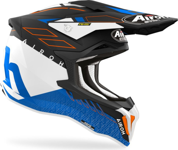 Casca Moto MX/Enduro Strycker Skin Blue Matt 24