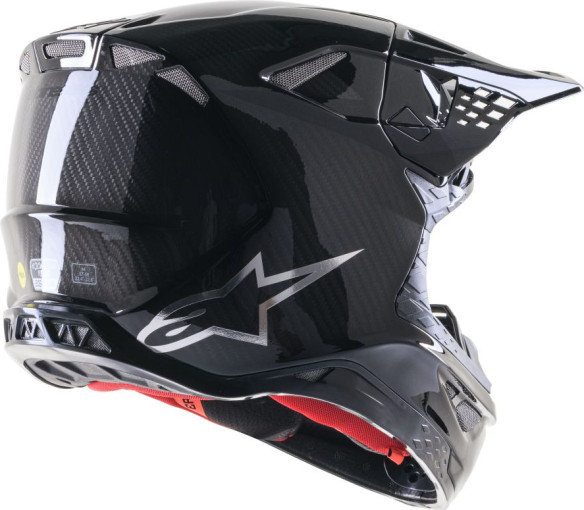 Casca Moto Enduro/MX Supertech M10 Carbon Black 24