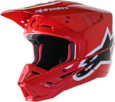 Casca Moto Enduro/MX Supertech M5 Corp Red/Balck/White 24