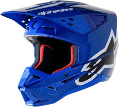 Casca Moto Enduro/MX Supertech M5 Corp Blue/Black/White 24