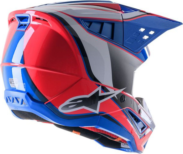 Casca Moto Enduro/MX Supertech M5 Sail Pink/Blue 24