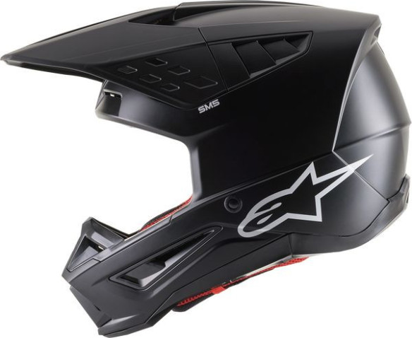 Casca Moto Enduro/MX Supertech M5 Solid Black Matt 24