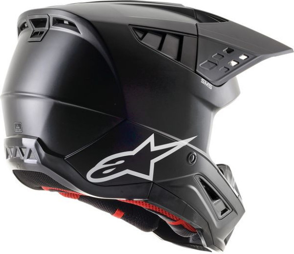 Casca Moto Enduro/MX Supertech M5 Solid Black Matt 24