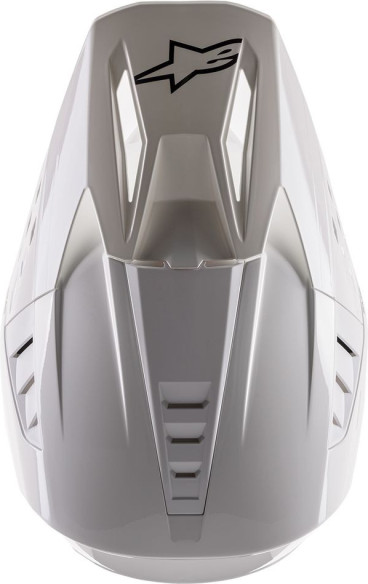 Casca Moto Enduro/MX Supertech M5 Solid White Glossy 24