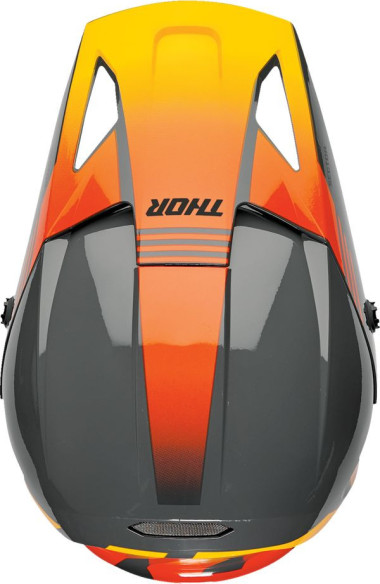 Casca Moto MX/Enduro Sector 2 Carve Charcoal/Orange 24