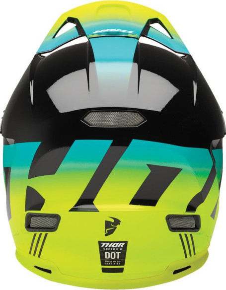 Casca Moto MX/Enduro Sector 2 Carve Black/Acid 24