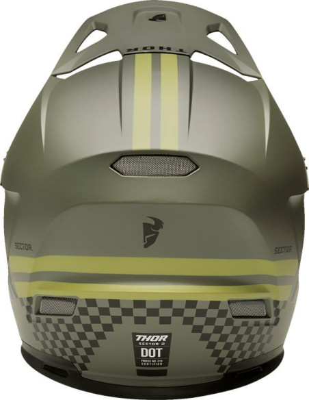 Casca Moto MX/Enduro Sector 2 Combat Army/Black 24