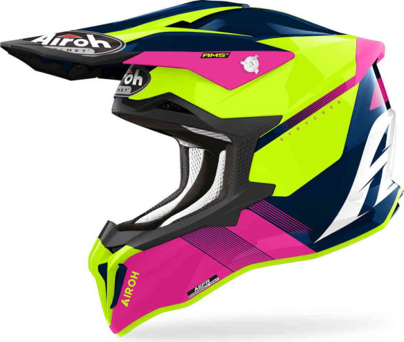Casca Moto MX/Enduro Strycker Blazer Blue/Pink 24
