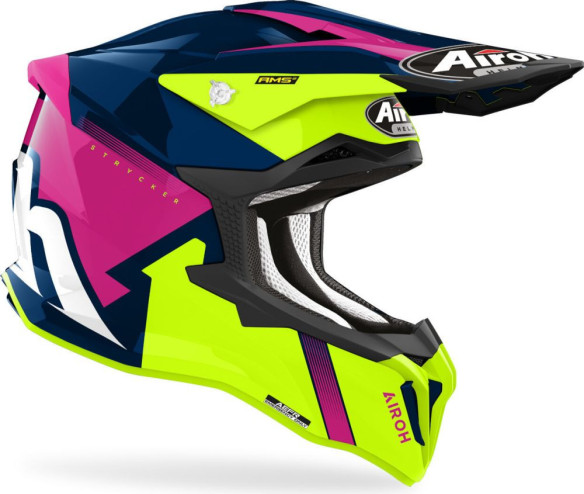 Casca Moto MX/Enduro Strycker Blazer Blue/Pink 24