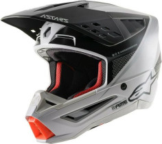 Casca Moto MX/Enduro Supertech S-M5 Rayon Gray/Black 24