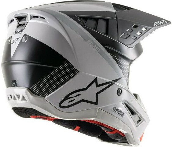Casca Moto MX/Enduro Supertech S-M5 Rayon Gray/Black 24