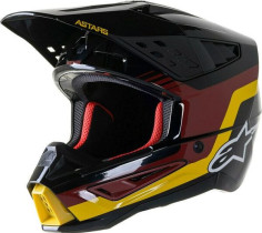 Casca Moto MX/Enduro Supertech S-M5 Venture Black/Yellow 24