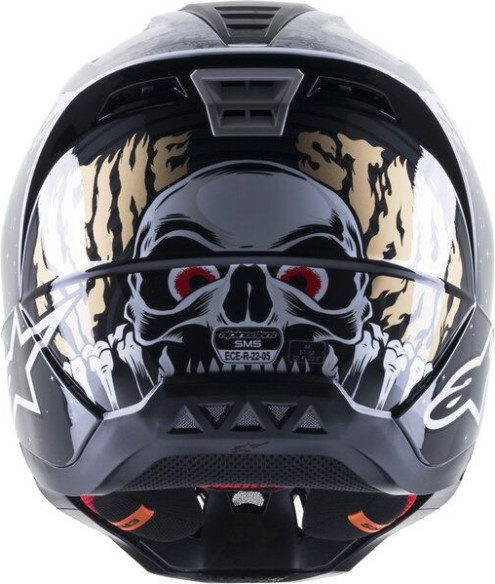 Casca Moto MX/Enduro Supertech S-M5 Solar Flare Black/Gray 24