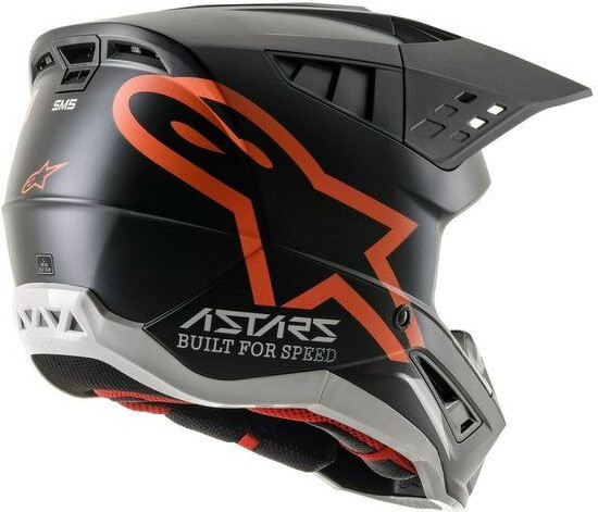 Casca Moto MX/Enduro Supertech S-M5 Compass Black/Orange 24